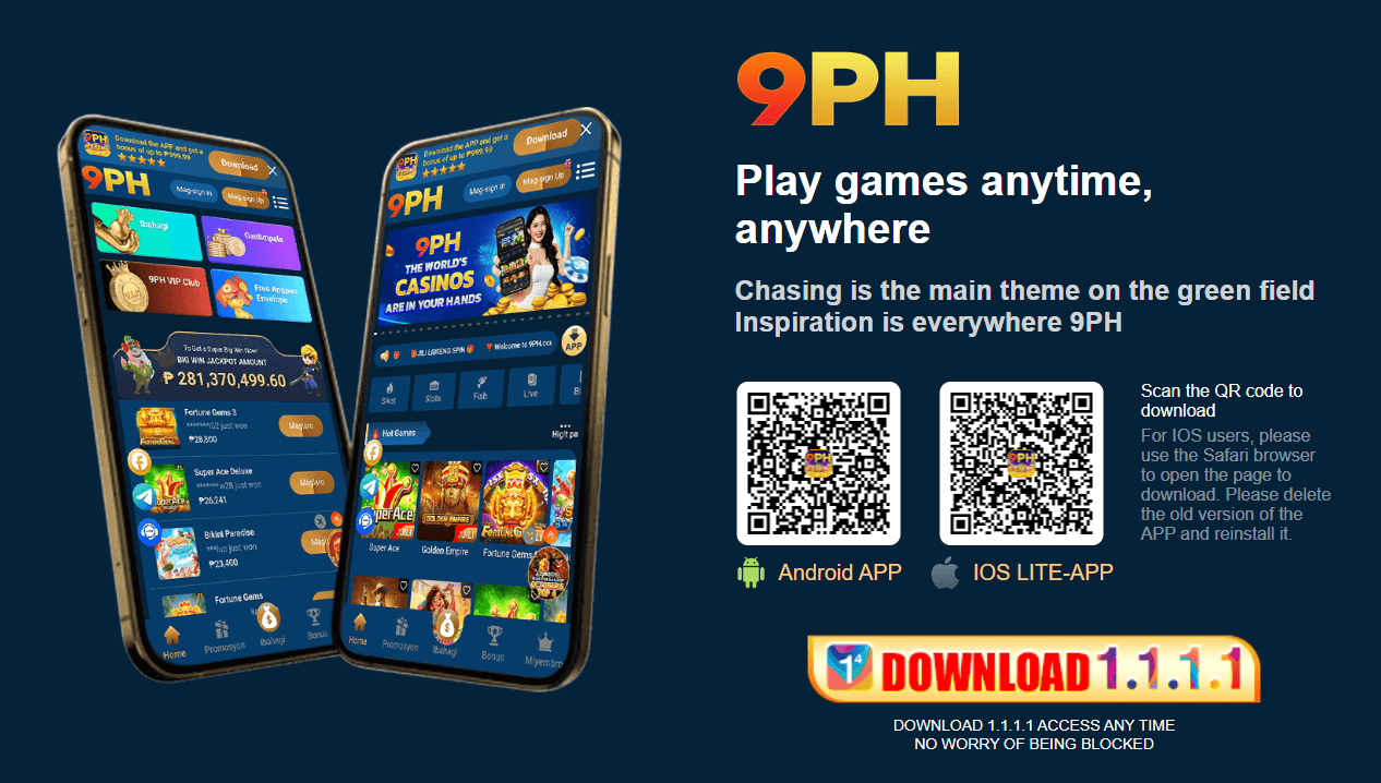 9PH mobile app